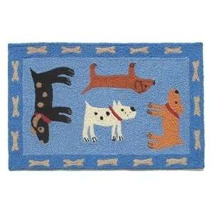  Woof Woof Doormat Jellybean Rug Patio, Lawn & Garden