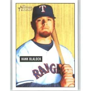  2005 Bowman Heritage #320 Hank Blalock SP   Texas Rangers 
