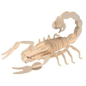  SCORPION 3d wooden puzzle Beauty