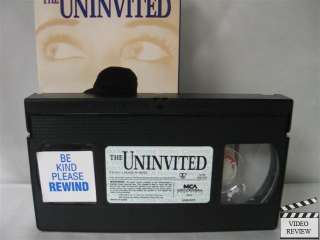 Uninvited, The (1944) * VHS Ray Milland, Ruth Hussey 096898040037 