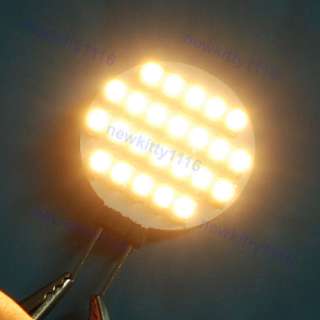 Warm White G4 24 SMD LED Lamp Light Car Bulb 12V AC  
