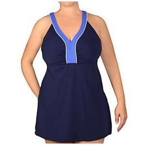    Speedo Endurance V Neck Plus Size Swim Dress