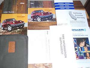 2012 Jeep Wrangler User Guide / Owners Manual  