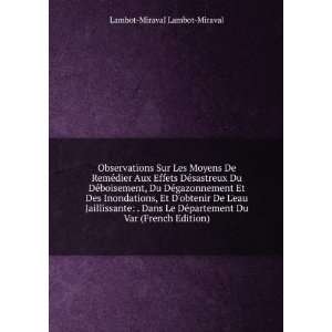   Du Var (French Edition) Lambot Miraval Lambot Miraval Books