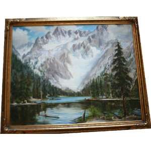   Oil Painting BY CA Artist Leonard Borman (1894 1995)