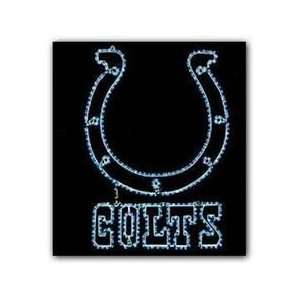  Indianapolis Colts LED Team Logo Light: Home Improvement