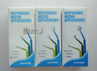 30 Boxes Dental Lab Disposable Micro applicators Brush  
