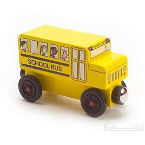  Wooden Toy Bus Mr. Rogers Collectible: Everything Else