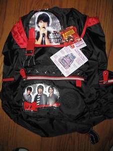 Disney Store NWT JONAS BROTHERS BACKPACK with Speakers  