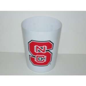    North Carolina State Wolf Pack Wastebasket: Office Products