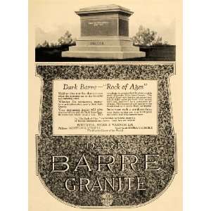  1919 Ad Boutwell Milne Varnum Dark Barre Granite Graves 