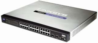  Cisco SRW2024 24 port Gigabit Switch   WebView 