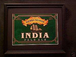 SIERRA NEVADA INDIA PALE ALE BEER SIGN #377  