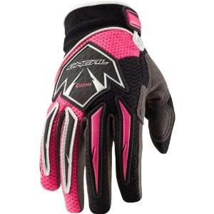   neal 09 Element Pink MX Riding Gloves (Size=11): Sports & Outdoors