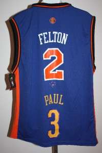   Raymond FELTON #2 KNICKS YOUTH XLarge XL Adidas Rev30 Jersey XAO