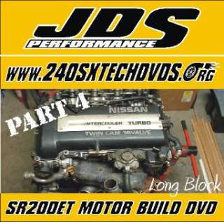 240sx SR20DET Swap DVD Video S13 S14 S15 Engine Motor Drift KA24DE RB 
