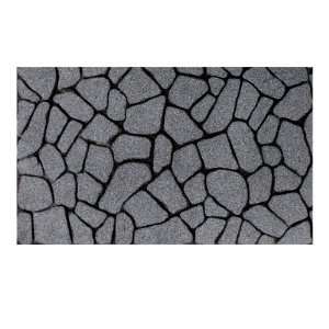   9611703F CleanScrape Flagstone Mat, Graphite Patio, Lawn & Garden