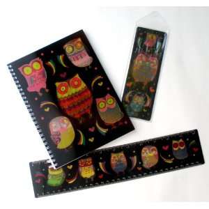  Owls At Night Magic Motion Stationery Gift Set   Journal 
