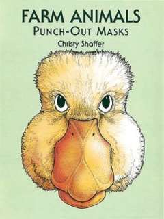   Punch Out Masks by Christy Shaffer, Dover Publications  Paperback