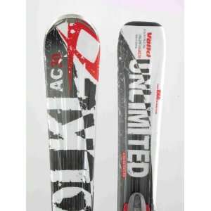  Used Volkl Unlimited AC30 Shape All Mountain Snow Ski w 