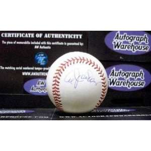  Al Jackson Autographed/Hand Signed Baseball Sidepanel 