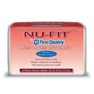  Prevail Nu Fit Adult Diapers (Size Medium (Bag of 16 