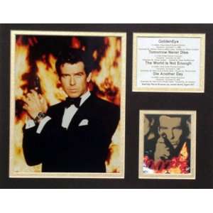  James Bond 007 Pierce Brosnan Picture Plaque Unframed 