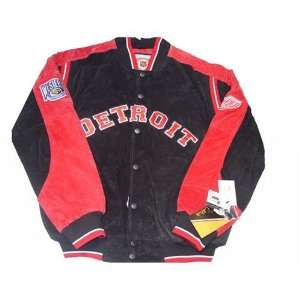  Detroit Red Wings NFL G III Leather Suede Jacket #2 Medium 