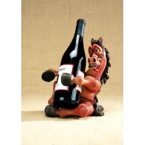  Hourse Wine Holder Free bottle topper