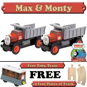   Train Set   Free 2 Pieces of Track & Free Toby Train Toys & Games