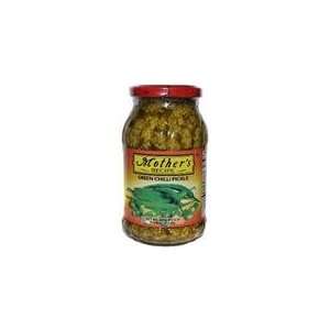 Mothers Recipe Green Chilli Pickle   1.2 lb  Grocery 
