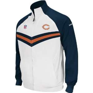  Reebok Chicago Bears Sideline Player Travel Jacket Sports 