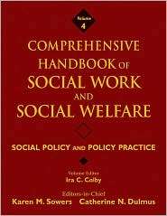 Comprehensive Handbook of Social Work and Social Welfare Social 
