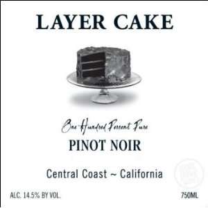  2010 Layer Cake Central Coast Pinot Noir 750ml Grocery 