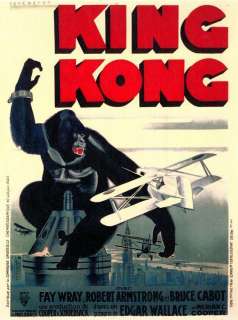 King Kong 11 x 17 Movie Poster, Fay Wray  