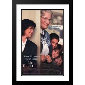  Mrs. Doubtfire 20x26 Framed and Double Matted Movie Poster 