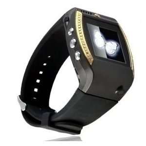  COOL858 Tri band Watch Cell Phone Gold (SZR059 2 