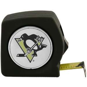  Pittsburgh Penguins 25 Black Team Logo Tape Measure 