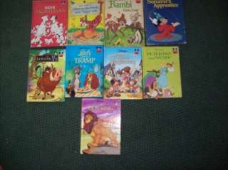   World Lot (17) Vintage 70 90s Childrens Character Story Books  