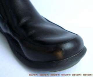 Merrell Quest Black Leather Slides Mules Shoes Sz 8.5  