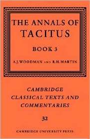 The Annals of Tacitus Book 3, Vol. 3, (0521609461), Tacitus 