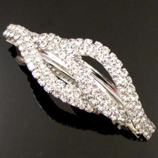   silver tone dimension inch 3 54 1 37 right item barrette quantity