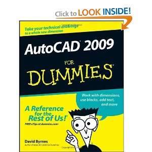  AutoCAD 2009 For Dummies [Paperback] David Byrnes Books