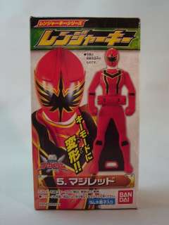 BANDAI Gokaiger Ranger Key 1 Magi Red Candy Toy NEW  