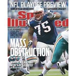  Vince Wilfork Autographed Sports Illustrated   Autographed 