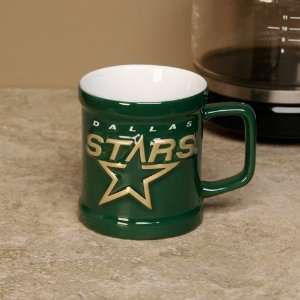  Dallas Stars Green Sculpted Team Mug: Sports & Outdoors