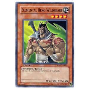   Elemental Hero Wildheart / Single YuGiOh Card in Protective Sleeve