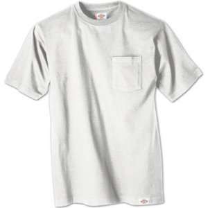  Dickies Mens 2 Pack Short Sleeve Pocket T Shirts, Ash 
