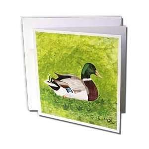  CherylsArt Wild Animals Duck   Mallard Duck Painting 