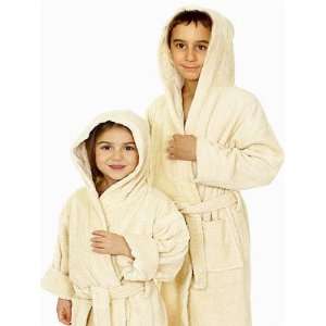 : Luxury Hooded Robe   Terry Loop Kids Bathrobe, 100% Turkish 